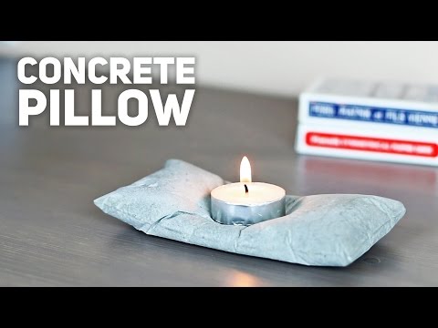 Concrete Pillow / Easy DIY