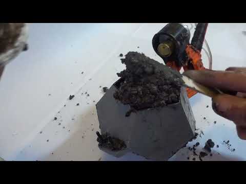 Concrete Planter Casting Process
