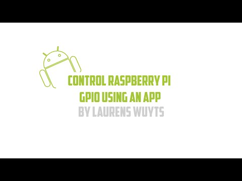 Control Raspberry pi GPIO using an app