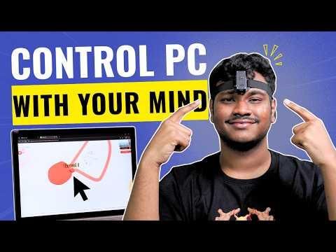 Control Your PC With Your Eyes &amp; Muscles using Neuro PlayGround (NPG) Lite - DIY Wireless HCI Mouse