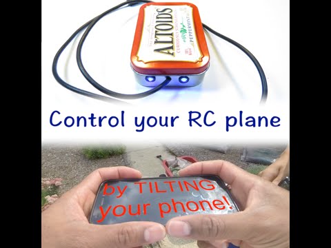 Control Your RC Plane With Your Phone!