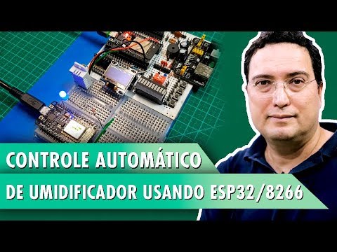 Controle Autom&aacute;tico de Umidificador usando ESP32/8266