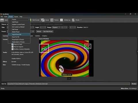 Convert Media Files for Plex with HandBrake