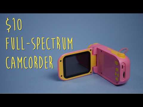 Convert a Kid's Toy into a Full-Spectrum Infrared Camcorder