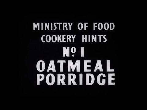 Cookery Hints Oatmeal Porridge