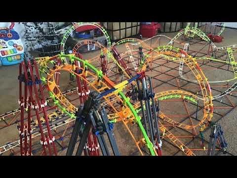 Copperhead Strike a Knex Re Creation | Insane Knex Roller Coaster