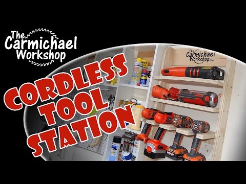 Cordless Tool Charging Station