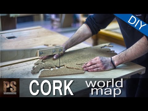 Cork World Map