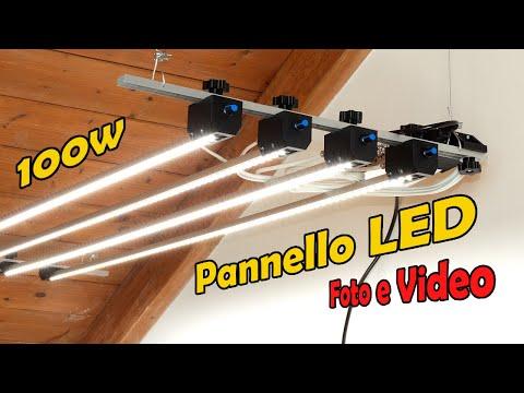 Costruiamo un Pannello LED da 100W - Luce per Foto/Video FAI da TE