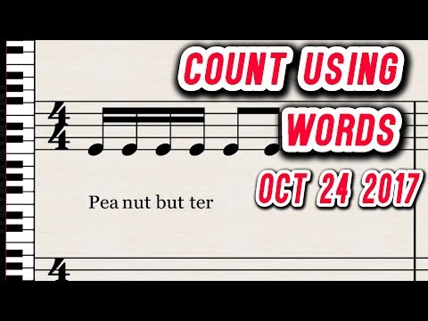 Count Rhythms Much Easier Using Words - Live Stream