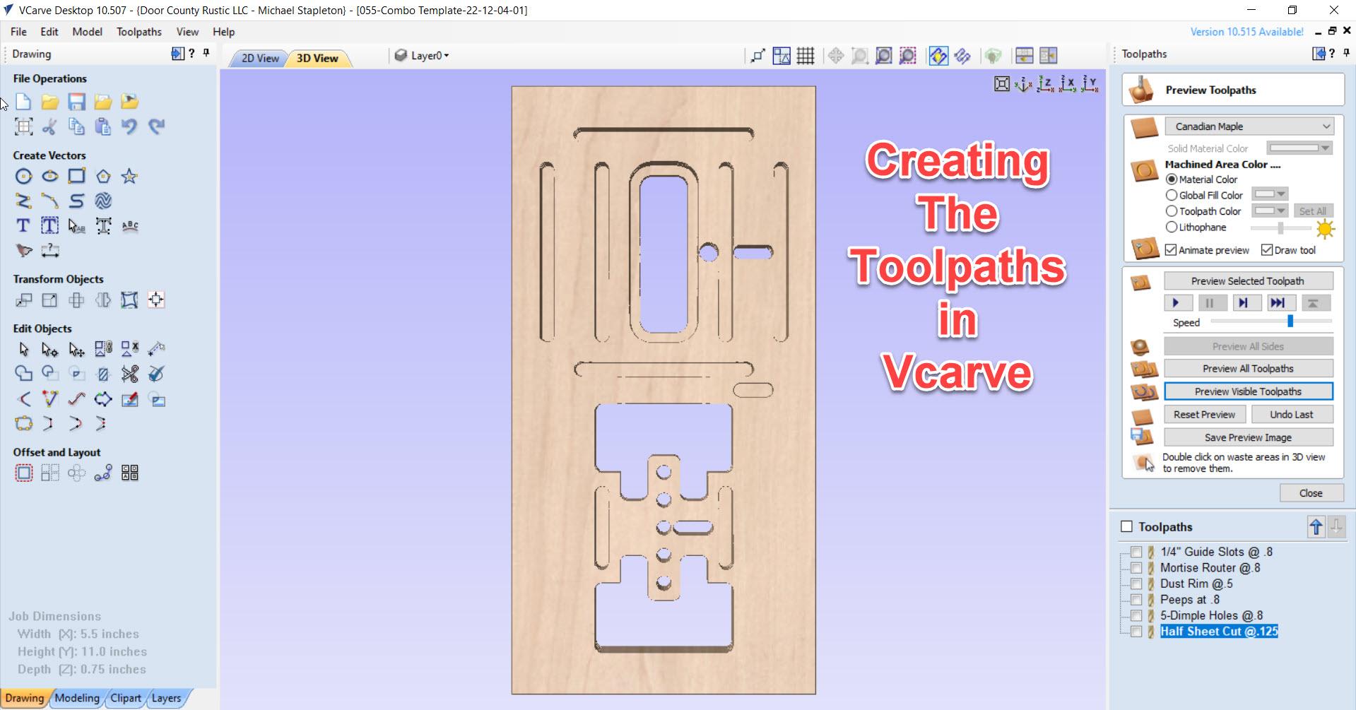 Creating The Toolpaths for The Router Template in Vcarve-01.jpg