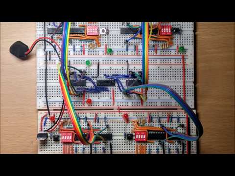 Creating a game using D-Flip Flops, XNOR and AND Gates - Battle&amp;quot;DIP&amp;quot;