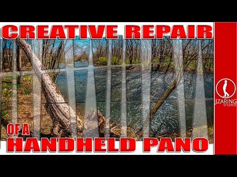Creative Repair of a Handheld Panorama