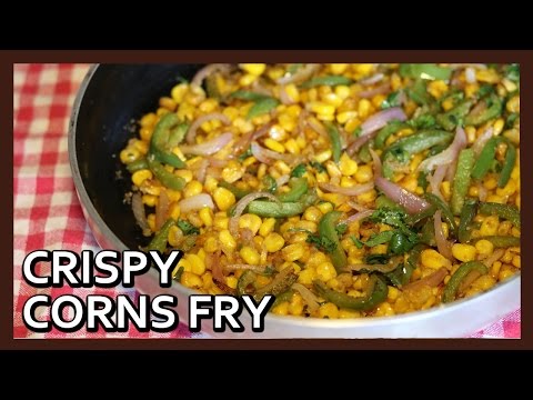 Crispy Corn Kernels | Crispy Corns Recipe by Healthy Kadai