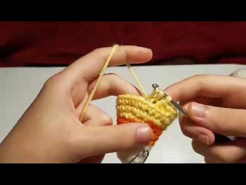 Crochet Candy Corn Shaping (Instructables DIY)