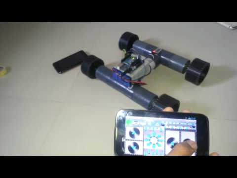 Custom Build 4wd Bluetooth Rc Robot Using PVC