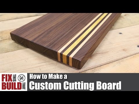 Custom Cutting Board from Scrap Wood | How to Make