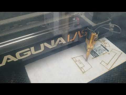 Cutting parts on a laser cutter