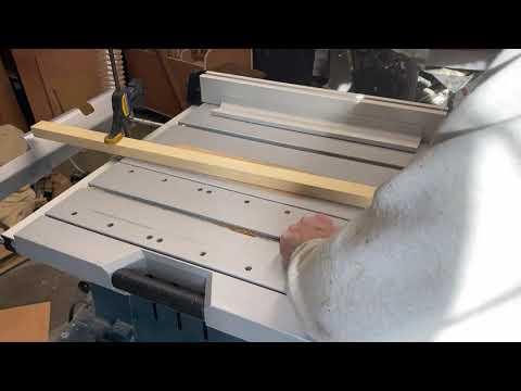 Cutting the zero clearance plate