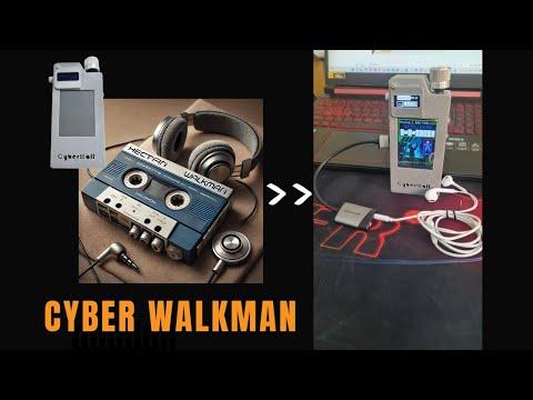 Cyber WalkMan EP1 :Cyberpunk-style Multi-Display Music Player #trending