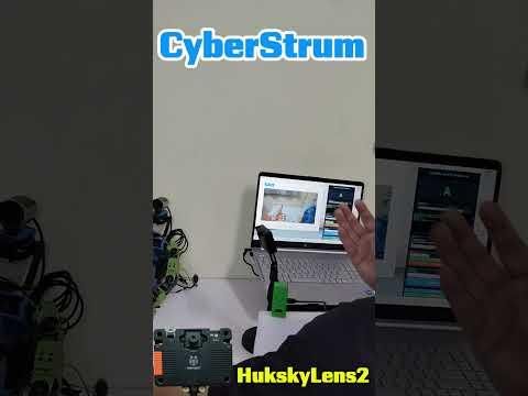 CyberStrum No Instrument. Full Performance. #Hukskylens2#trending