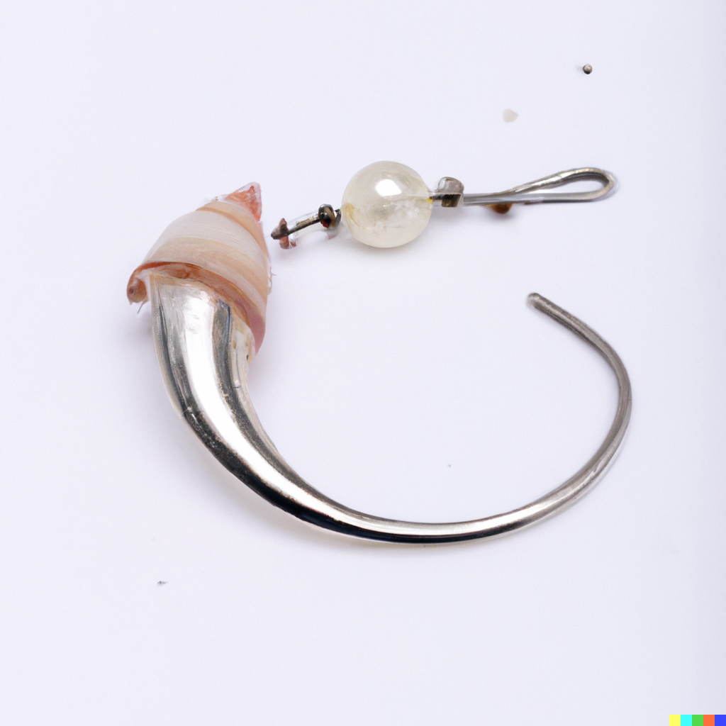 DALL&middot;E 2022-10-08 15.58.47 - stretched out earhole Conch jewelry.png