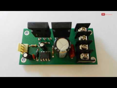 DC Motor Driver using Power Mosfets [PWM Controlled, 30A Half Bridge]