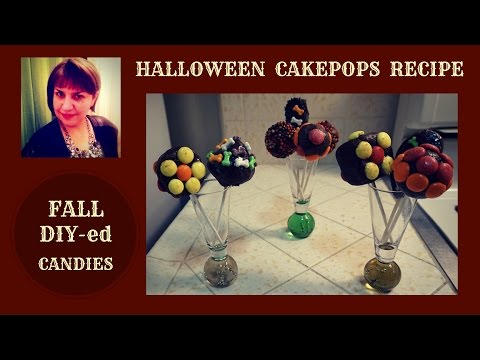 DIY: HALLOWEEN / Thanksgiving CAKE POPS