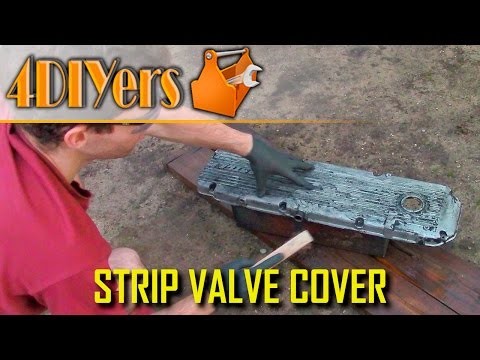 DIY: How to Strip Paint on a Valve Cover