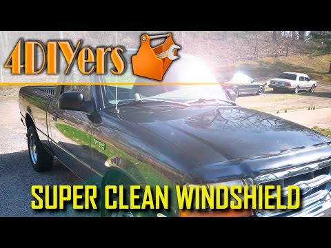 DIY: How to Super Clean your Windshield