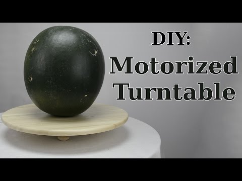 DIY: Motorized Turntable for $12