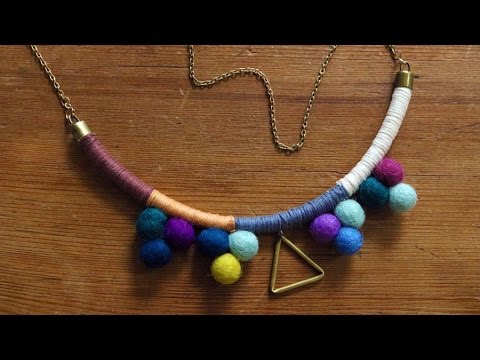 DIY $5 Statement Necklace | DIY Jewelry | DIY Tutorial