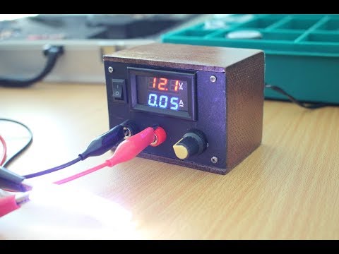 DIY : Mini Variable voltage power supply