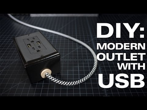 DIY | A Modern Extension Cord with USB