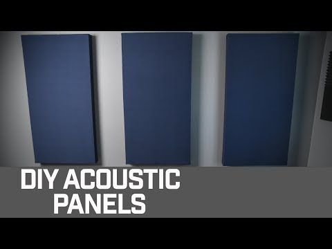 DIY Acoustic Panels for your Home Studio!