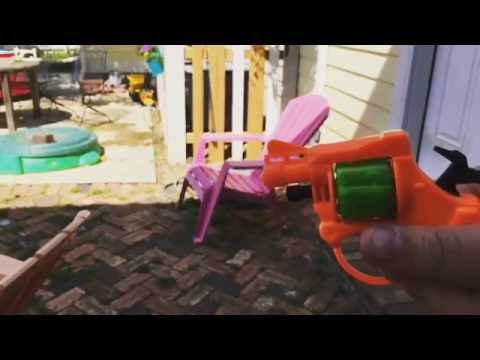 DIY Airsoft Gun Shooting In Slo-Mo