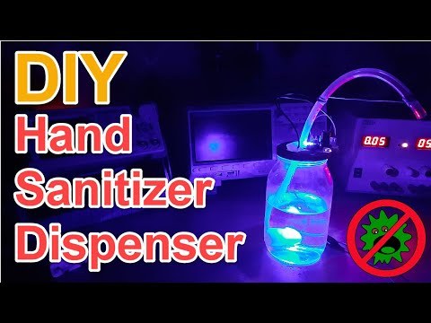 DIY Automatic Hand Sanitizer Dispenser [Non Contact], without Arduino or MCU [Fight with COVID-19]