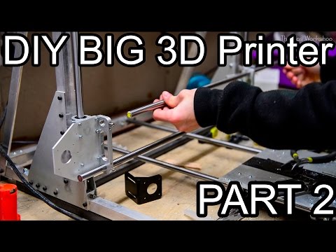 DIY Big 3D Printer - Assembling a Frame - Part 2/3