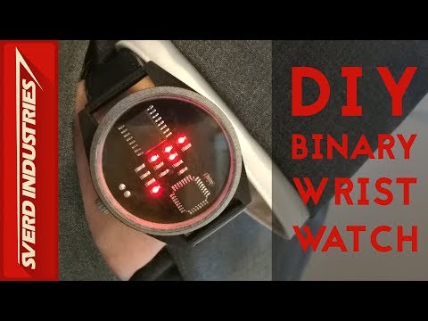 DIY Binary Wrist Watch