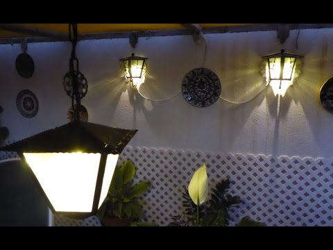 DIY Bright Low Power Garden Lights