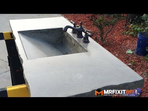 DIY CONCRETE SINK (Part 1 of 2)