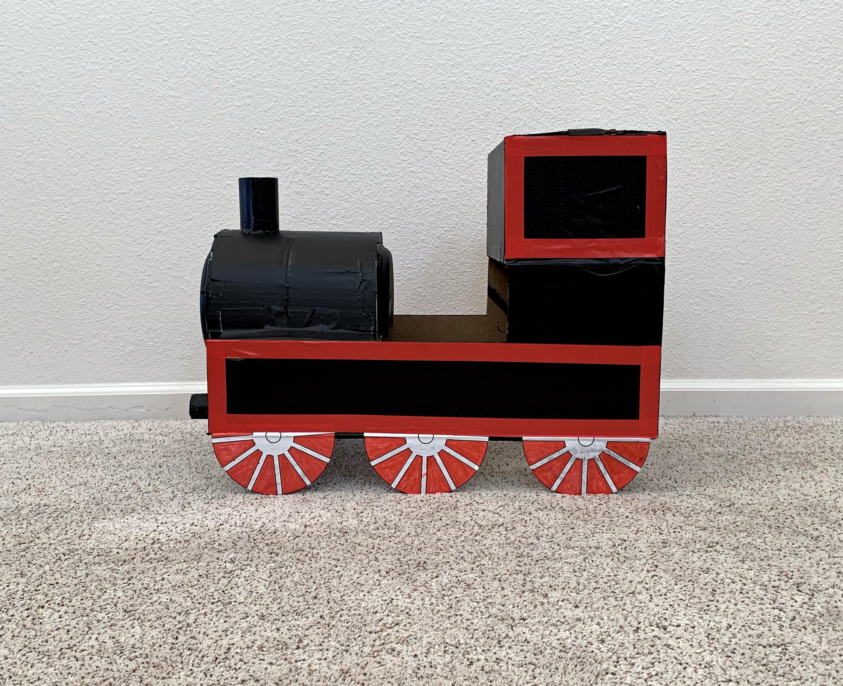 DIY Cardboard Train Engine Halloween Costume Photo 11.jpg