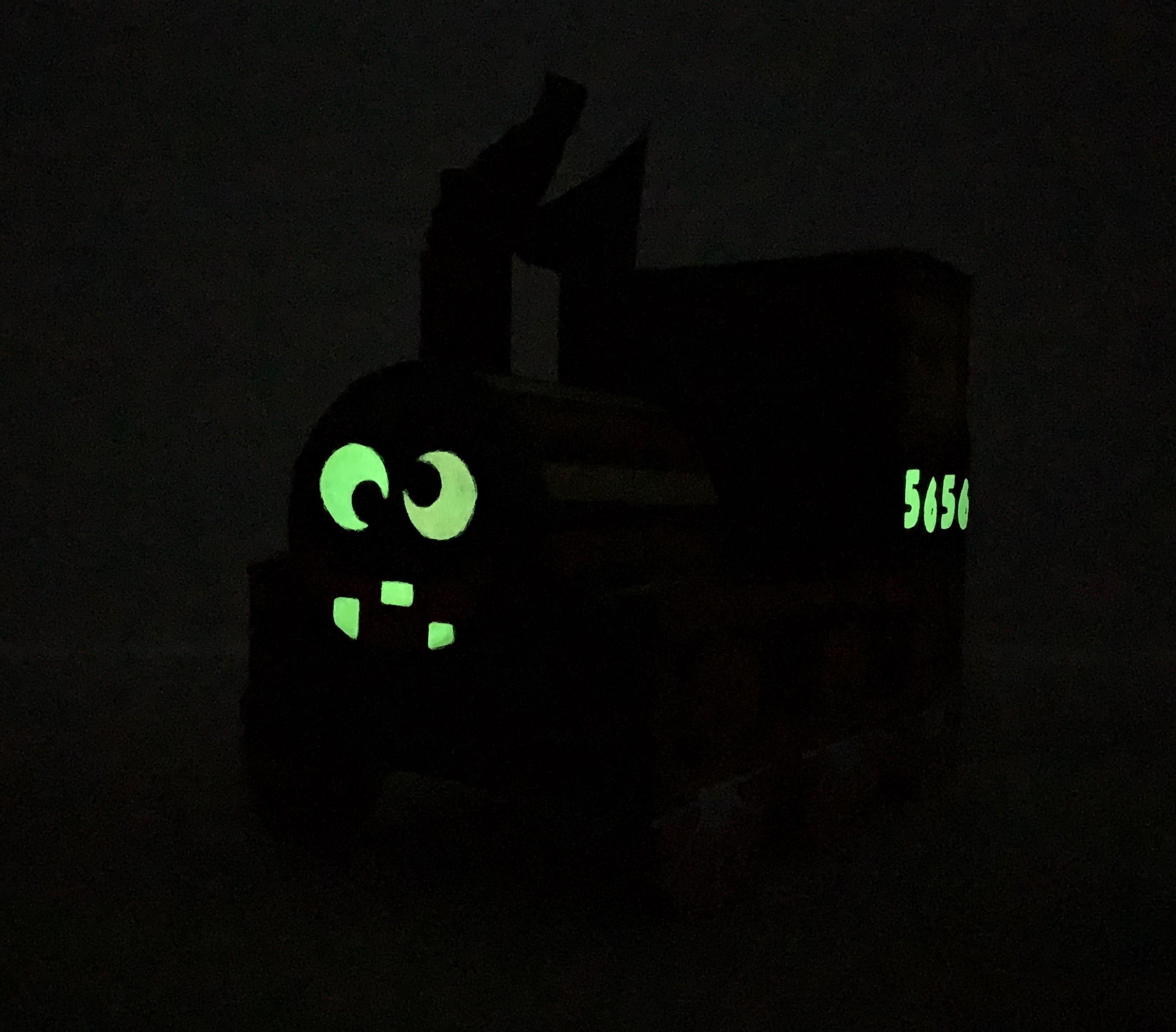 DIY Cardboard Train Engine Halloween Costume Photo 17.jpg