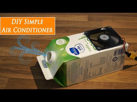 DIY Cheap Homemade Air Conditioner Quick Build - RCLifeOn