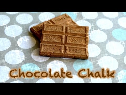 DIY Chocolate Chalk // How to make chalk out of chocolate! // Spring DIY Sidewalk Chalk Tutorial