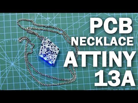 DIY DIAMOND NECKLACE Attiny13A