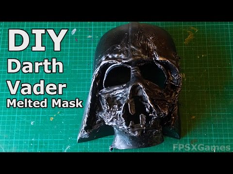 DIY Darth Vader's Melted Mask