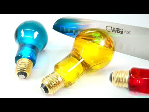 DIY Edible Glow Light Bulb Jelly &amp;amp; Coca-Cola Jello Gummy