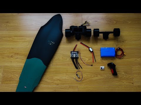 DIY Electric Skateboard MK2 - Part 1 - Parts