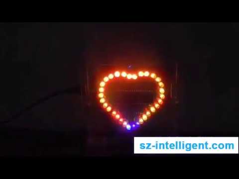 DIY Electronics Love Heart Gift for the One You Love
